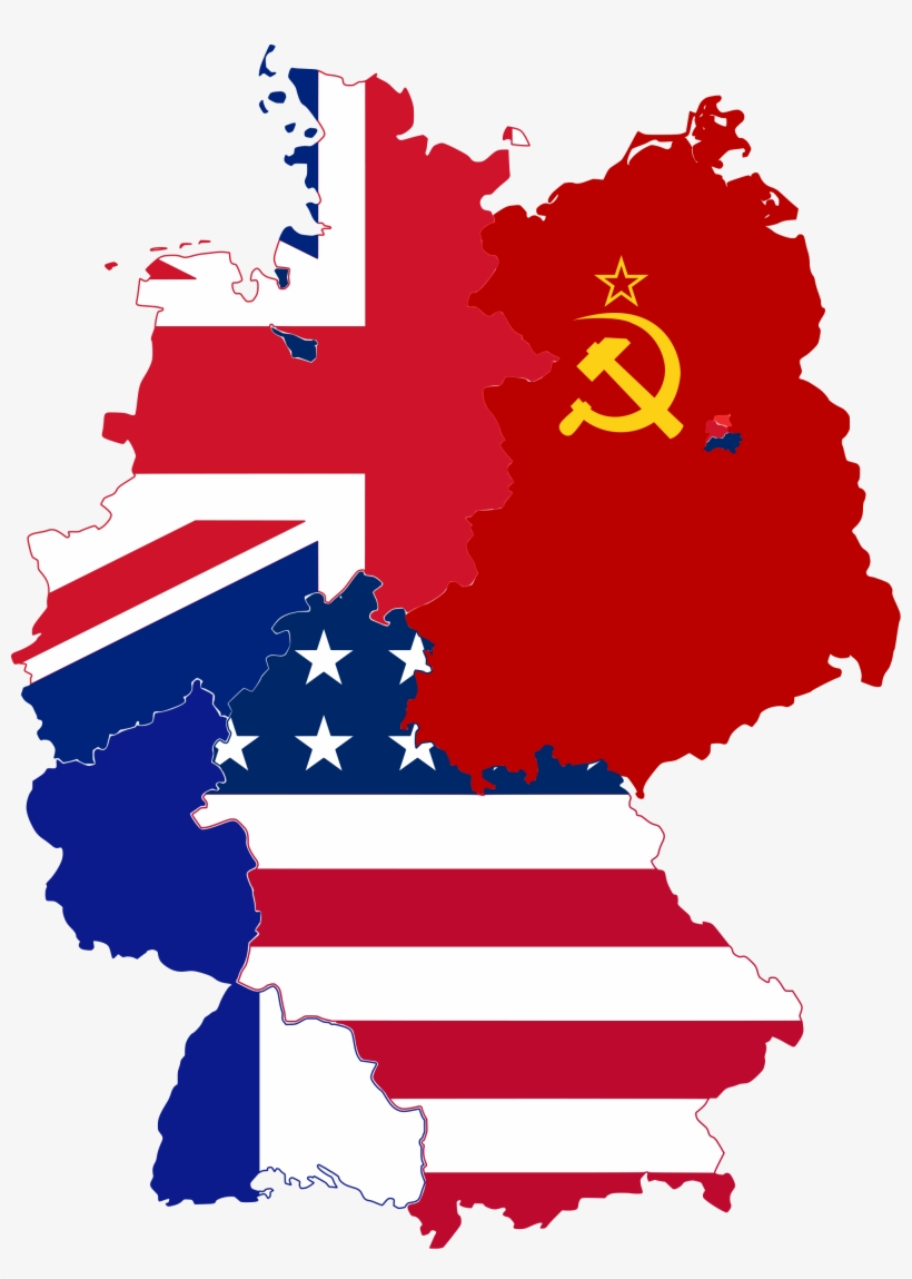 File Flag Of The Allied Occupied Svg, transparent png