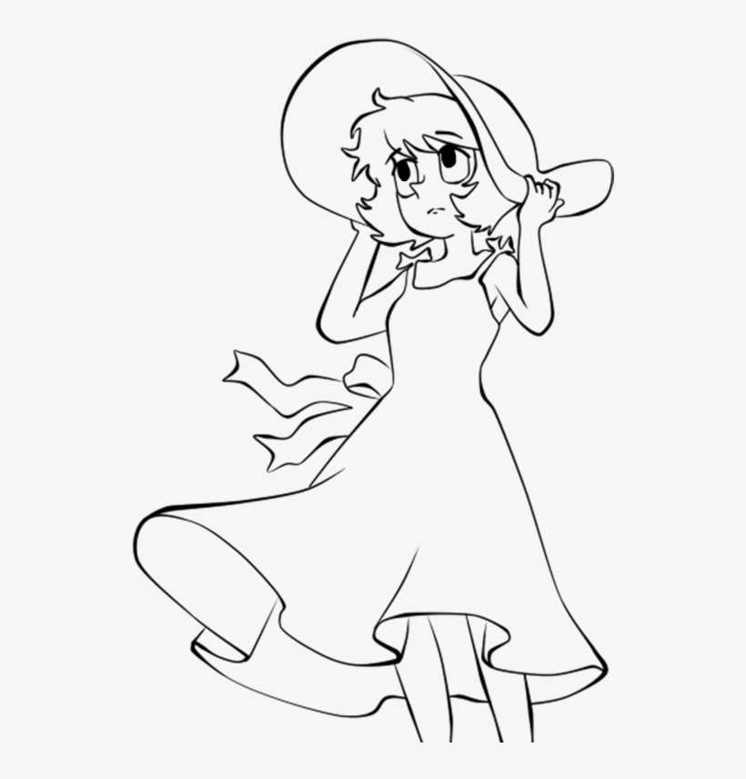 Anime Lapis Lazuli Lineart, transparent png
