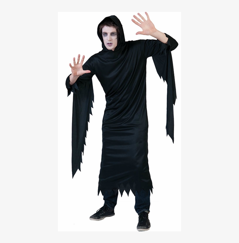 Tunica Nera Con Cappuccio Scream/ Strega Grimilde Biancaneve, transparent png