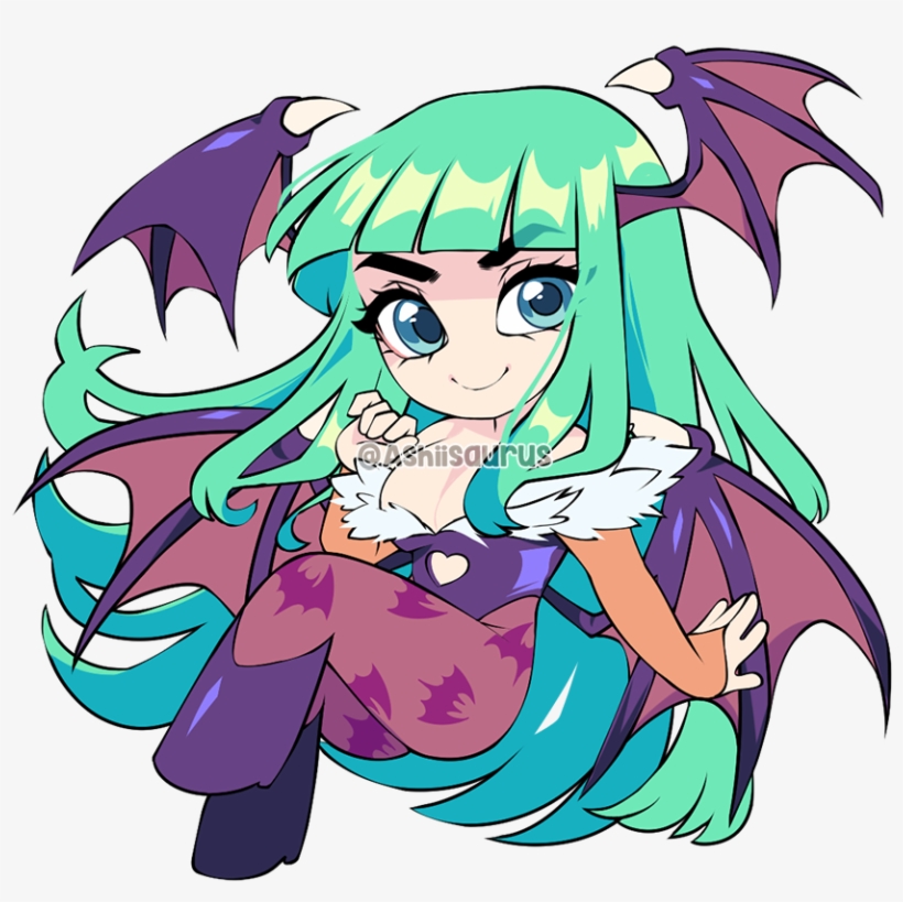 Darkstalkers Morrigan Acrylic Charm [limited Stock], transparent png