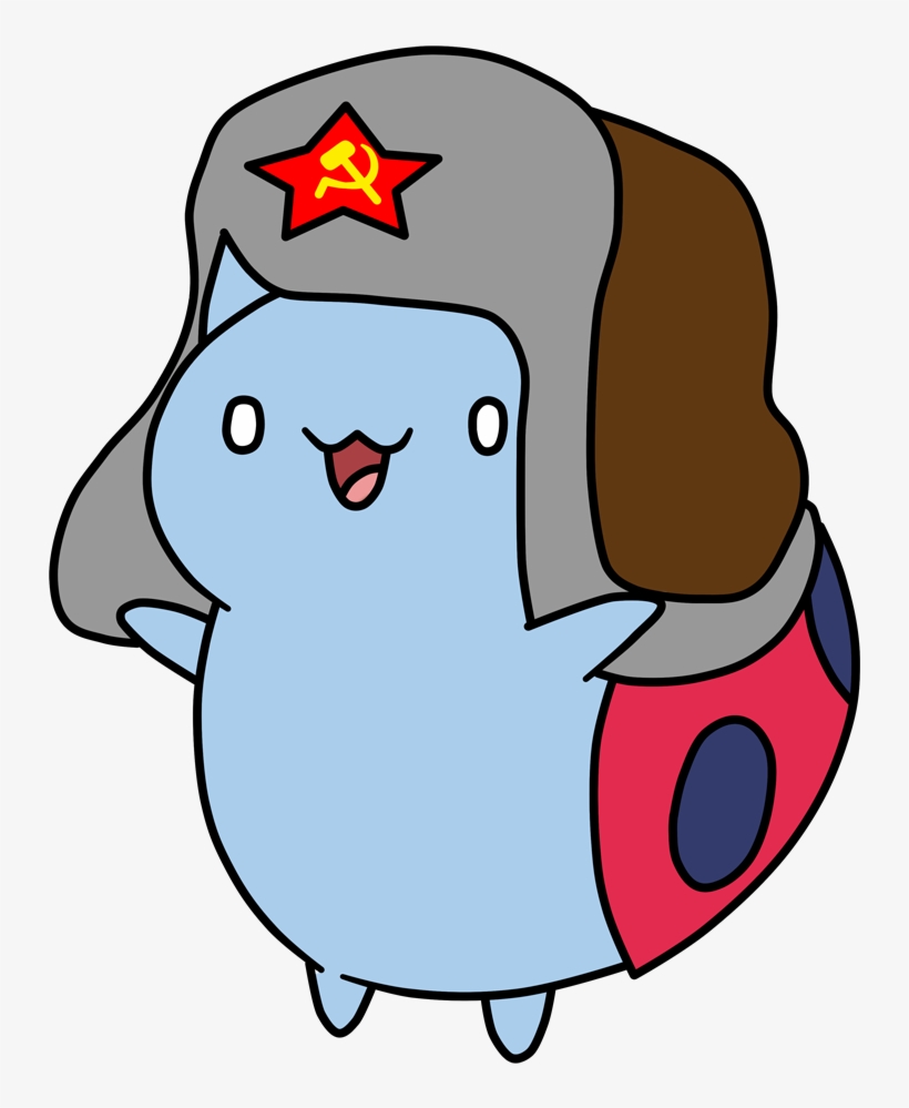 Comrade Catbug Helping With Morale, transparent png