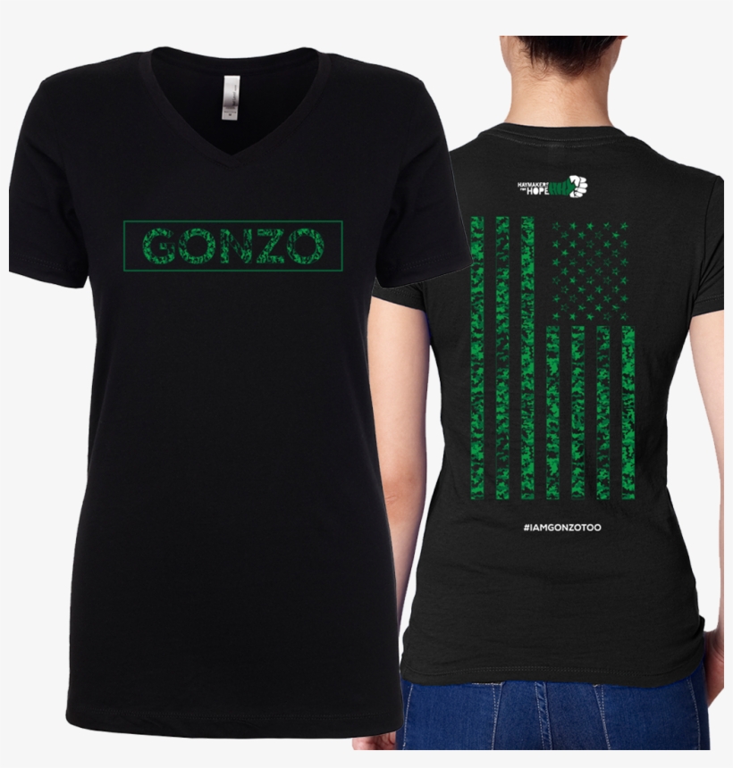 Gonzo Ladies Vneck, transparent png