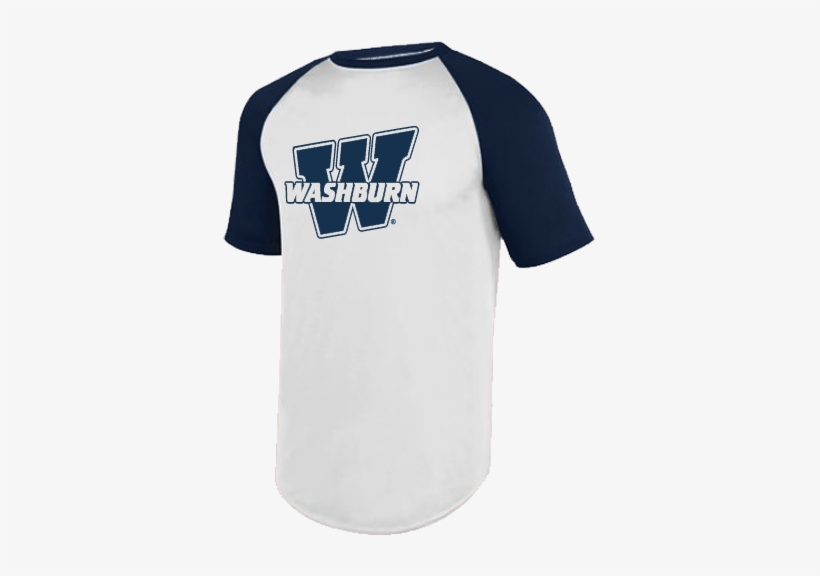 Washburn Logo Augusta Baseball Tee, transparent png
