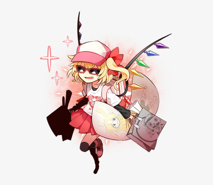 Cuddles, Flandre Scarlet, And Flippy Drawn By, transparent png