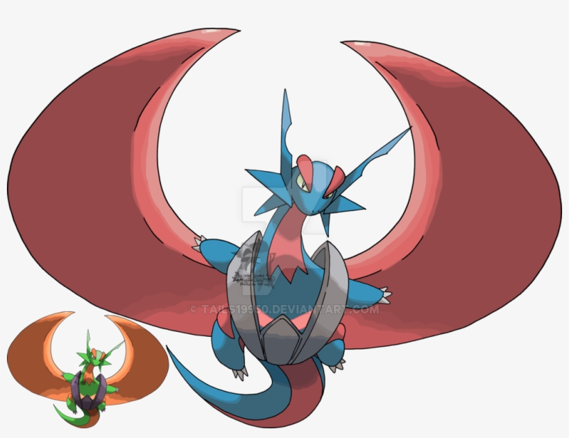 - Mega Salamence, transparent png