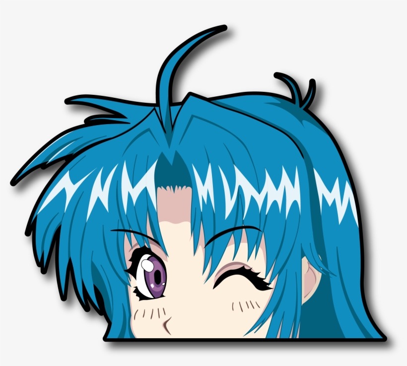Image Of Kaname Chidori Peeker, transparent png