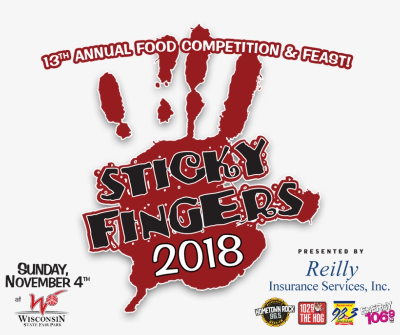 Stickyfingers 2018 Largerev, transparent png
