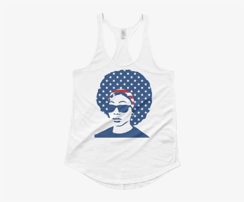 Afro 'merica Ladies Tank, transparent png