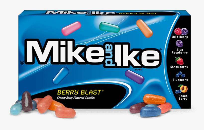 Theatre Box Mike And Ike Berry Blast, transparent png