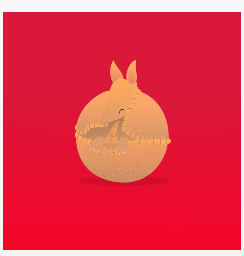 Armadillo, transparent png