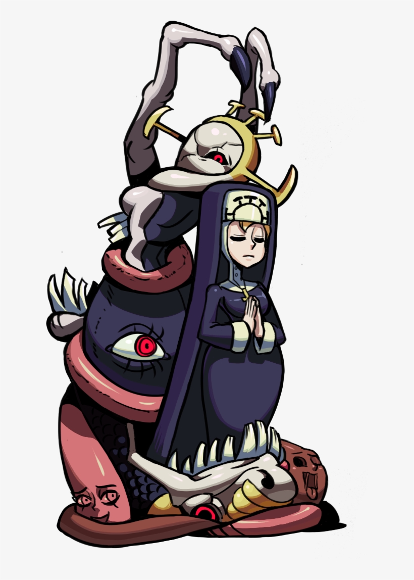 The Skullgirls Sprite Of The Day Is Doubles Taunt Png, transparent png