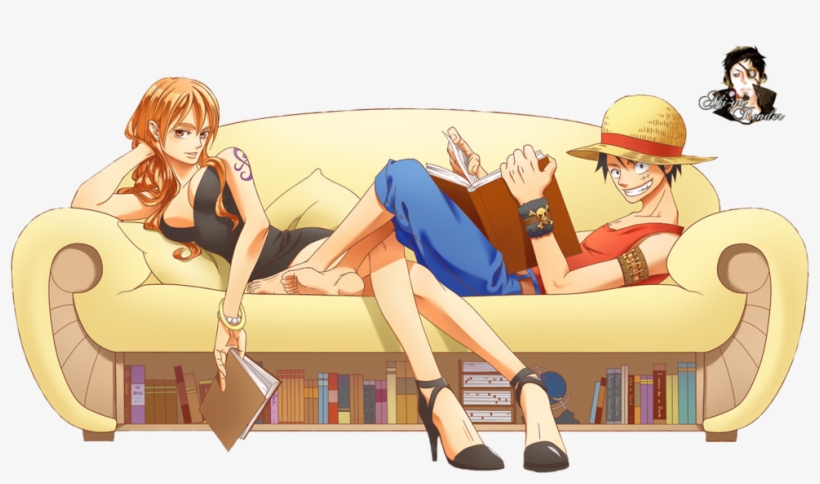 Op Nami Ruffy Render By Aki Ya-d75wu8u, transparent png