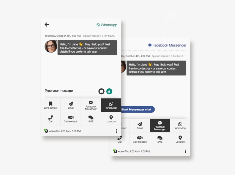Hellobox Omnichannel Contact Widget, transparent png