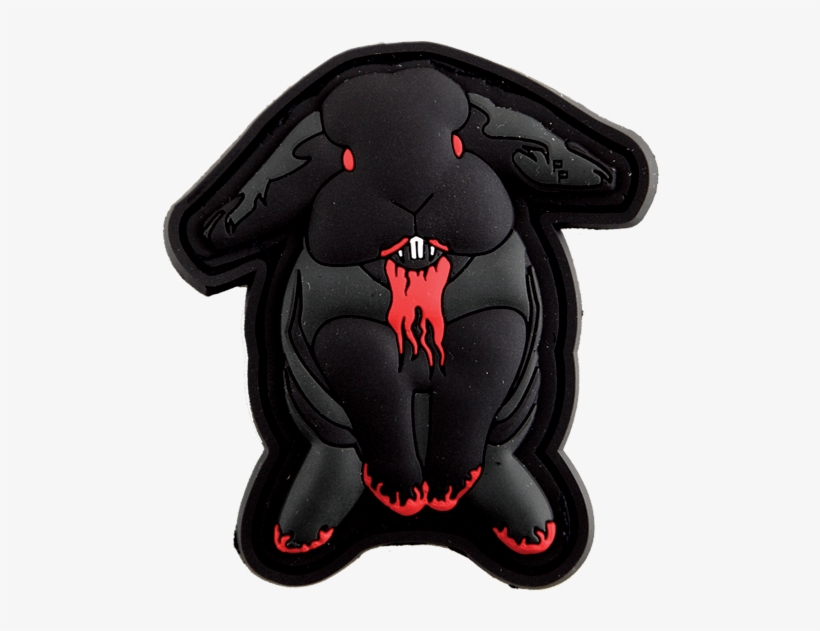 Evil Bunny - Patchpanel, transparent png