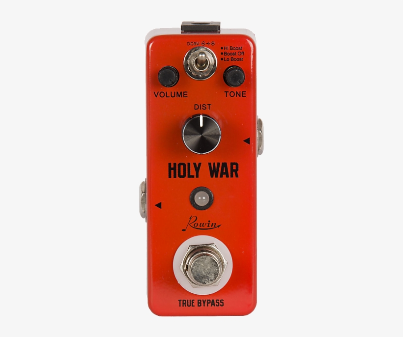 Rowin Lef-305 Holy War Heavy Metal Distortion Guitar, transparent png