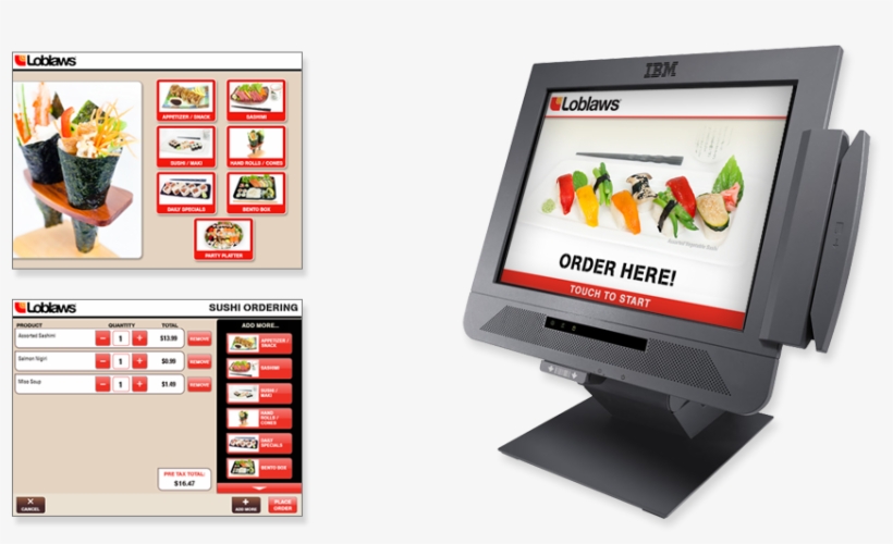 Mlg Loblaws Self Service Sushi Kiosk, transparent png