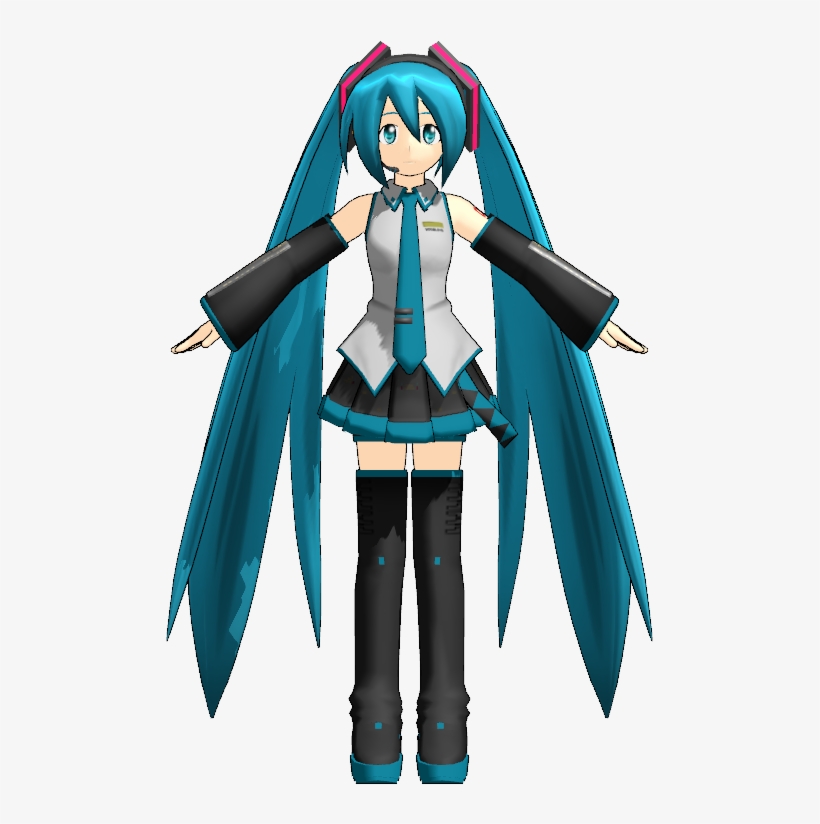 Miku Hatsune, transparent png