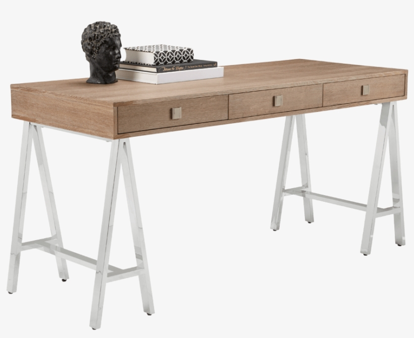 Embassy Desk Driftwood, transparent png