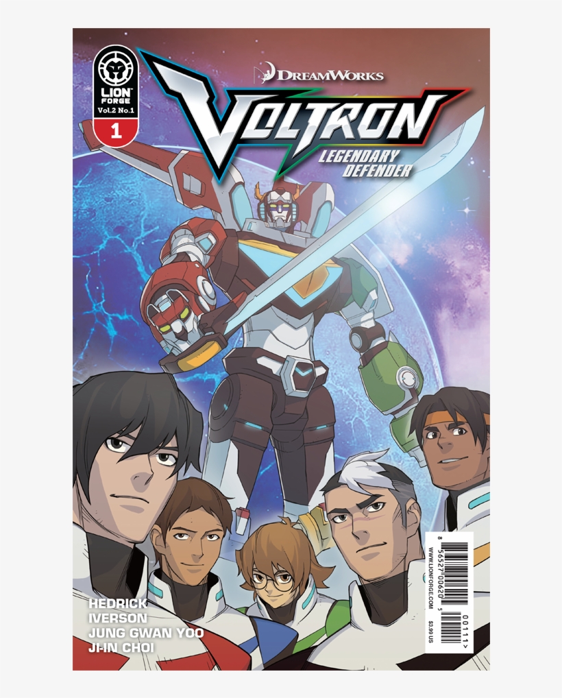 Voltron Legendary Defender Volume 2 Issue, transparent png