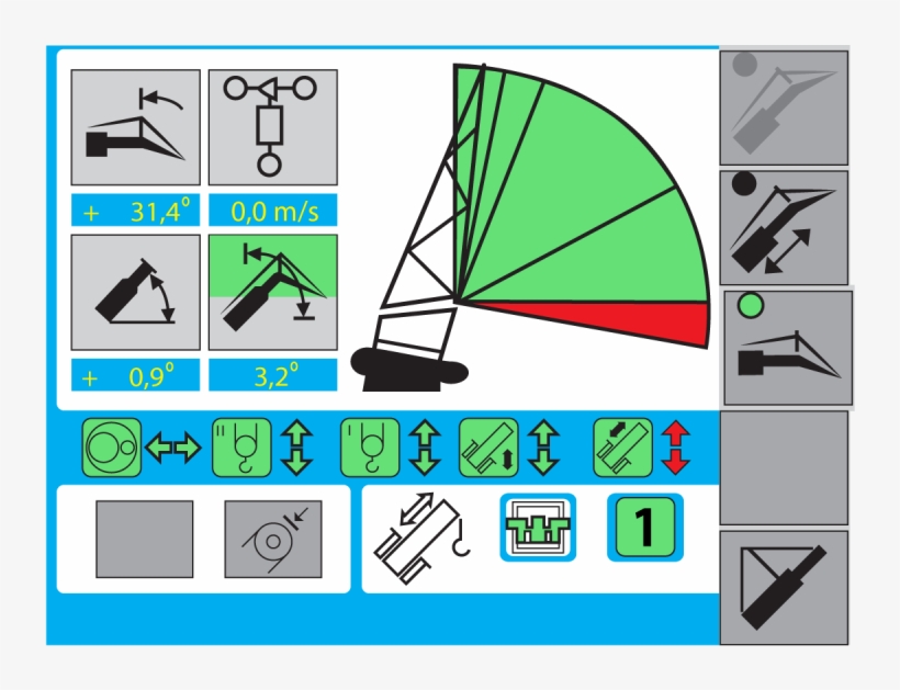 Display Crane2, transparent png