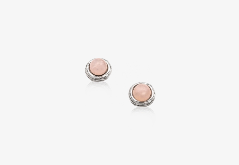 Love Nest Earjackets Rose Quartz, transparent png