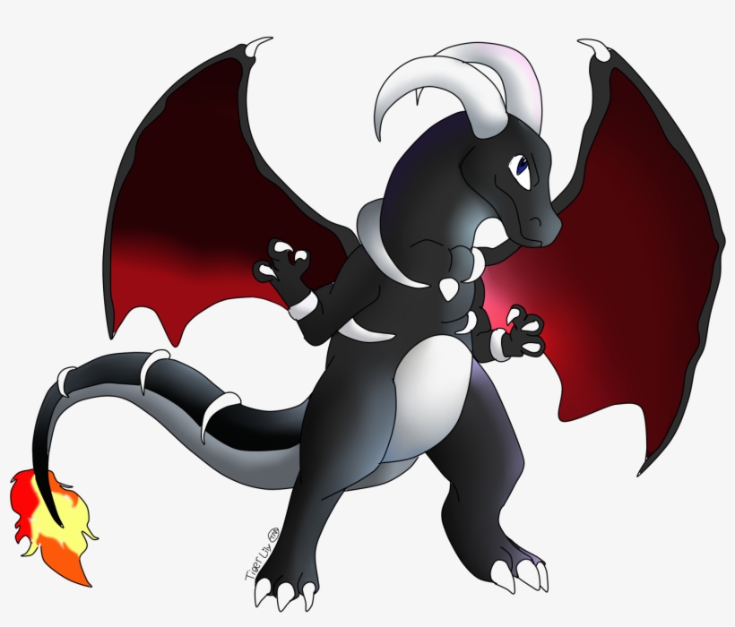 Charizard/ Houndoom Poke Fusion, transparent png