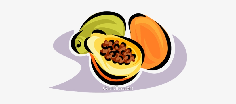 Papaya - Clip Art, transparent png