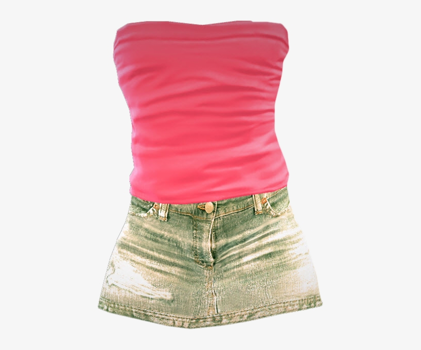 Mini Skirt Png Jpg Free - Top Skirt Png, transparent png