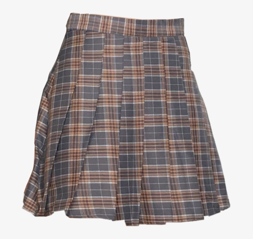 Skirt Vintage Retro Plaid Clothes Png Polyvore Nichemem - Skirt, transparent png