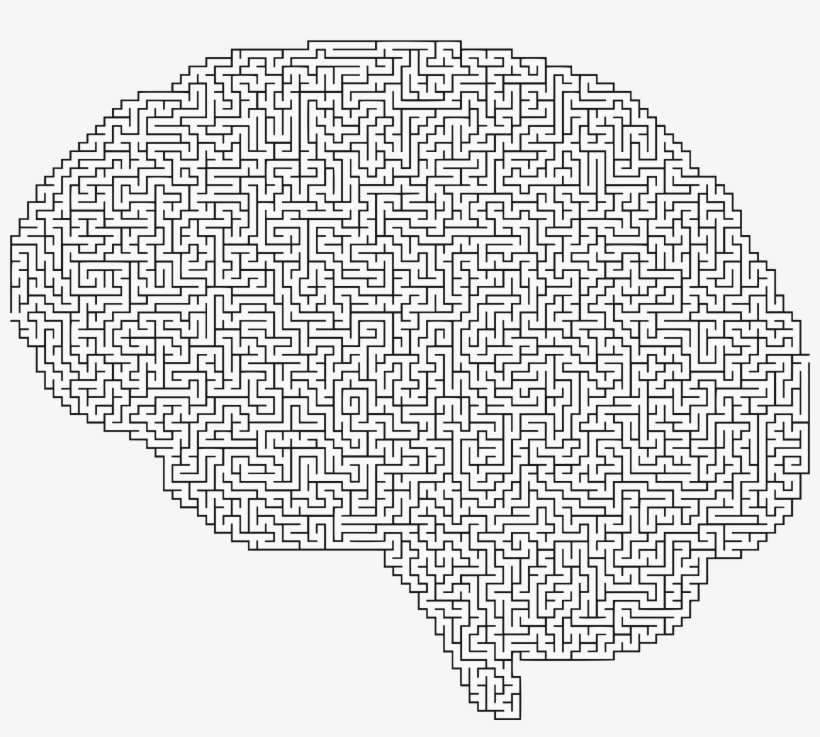 Svg Library Stock Maze Big Image Png - Transparent Background Circuit Brain, transparent png