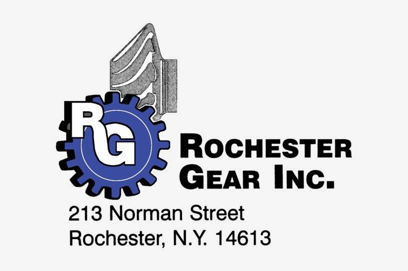 Rochester Gear Logo Transparent Accuform Mchm800xt Duraplastic Sign, Legend Notice 640x502