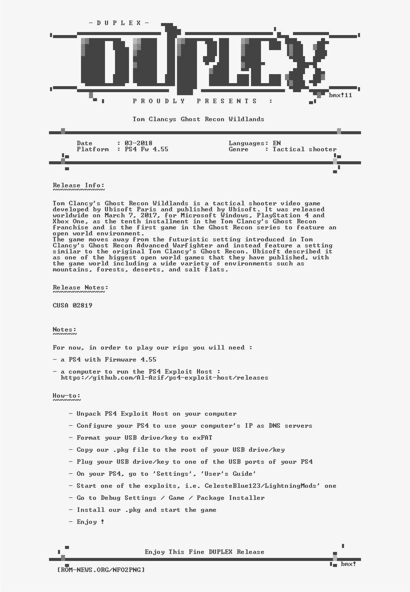 Tom - Clancys - Ghost - Recon - Wildlands - Ps4-duplex - Ps4 Duplex, transparent png