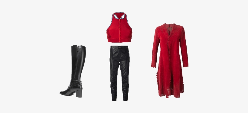 Scarlet Witch - Coat, transparent png
