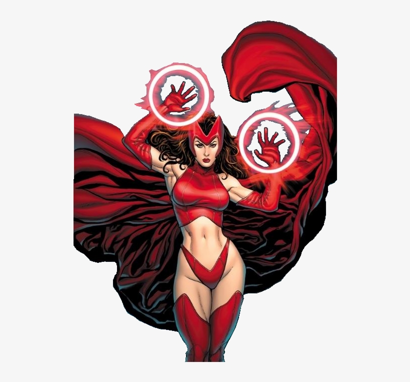 Scarlet Witch - Marvel Scarlet Witch Hot, transparent png