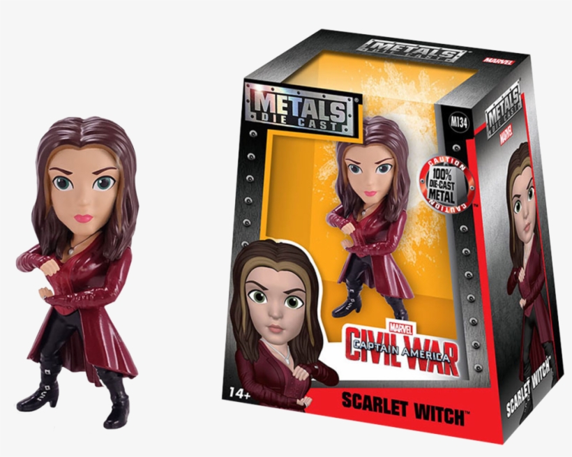 Civil War - Metals Die Cast Scarlet Witch, transparent png