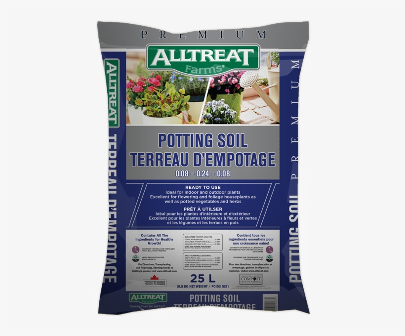 All Treat Farms® Premium Potting Soil Contains Peat - Mulch, transparent png