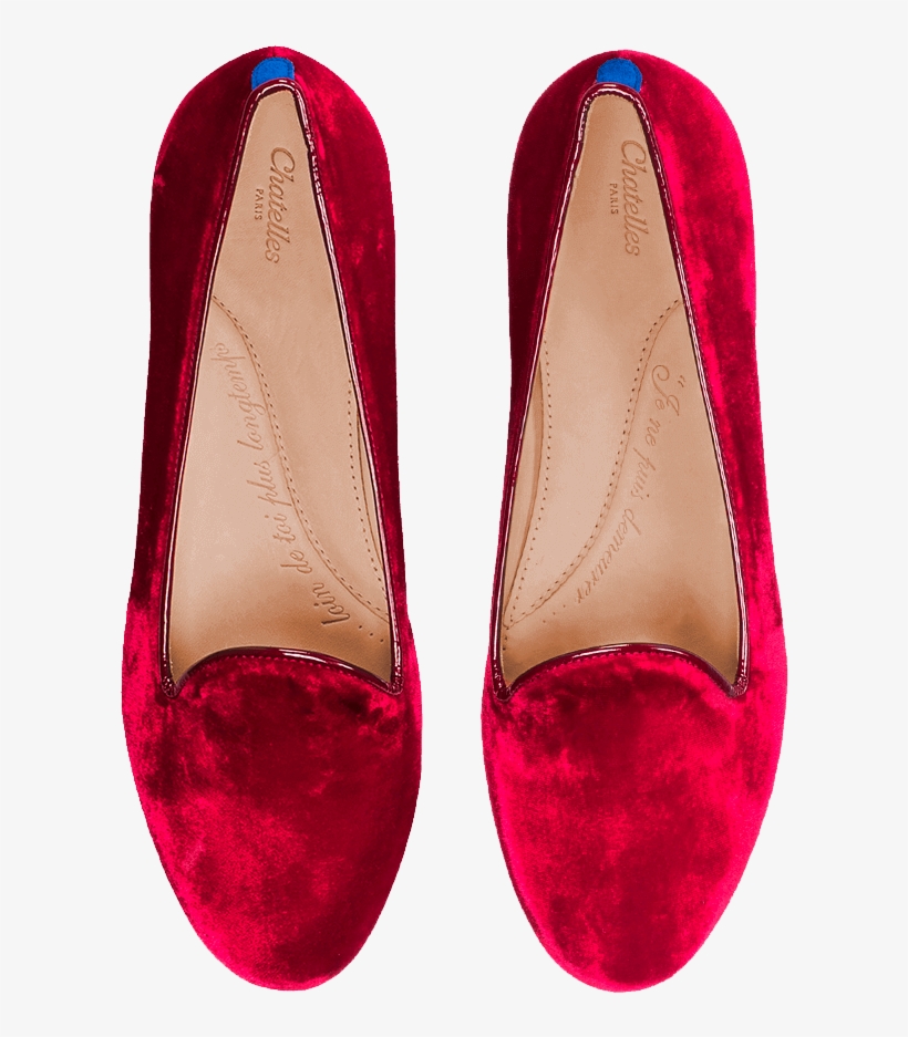 Ballerina Shoes Png - Slipper Velours, transparent png