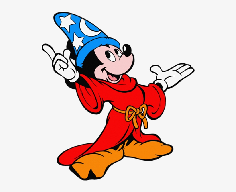 Mickey Mouse Mickey The Sorcerer Disney Halloween Characters - Mickey Mouse, transparent png