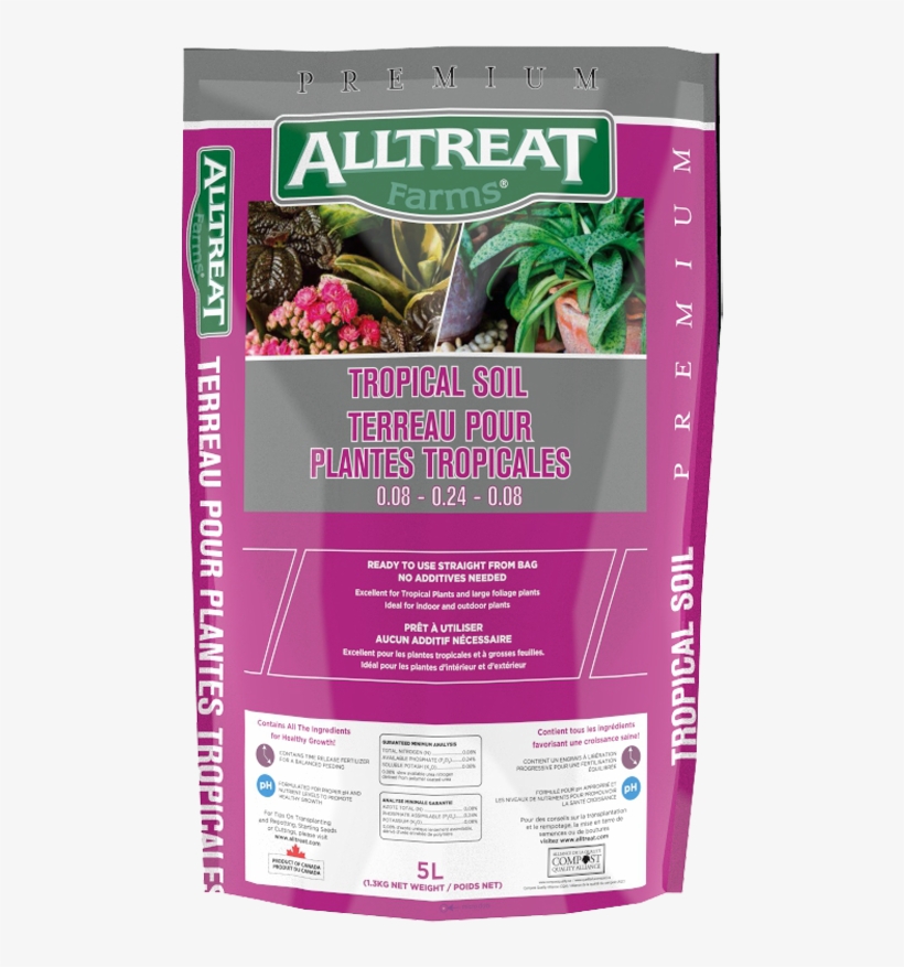 All Treat Farms® Premium Tropical Soil Is Specifically - Soil, transparent png