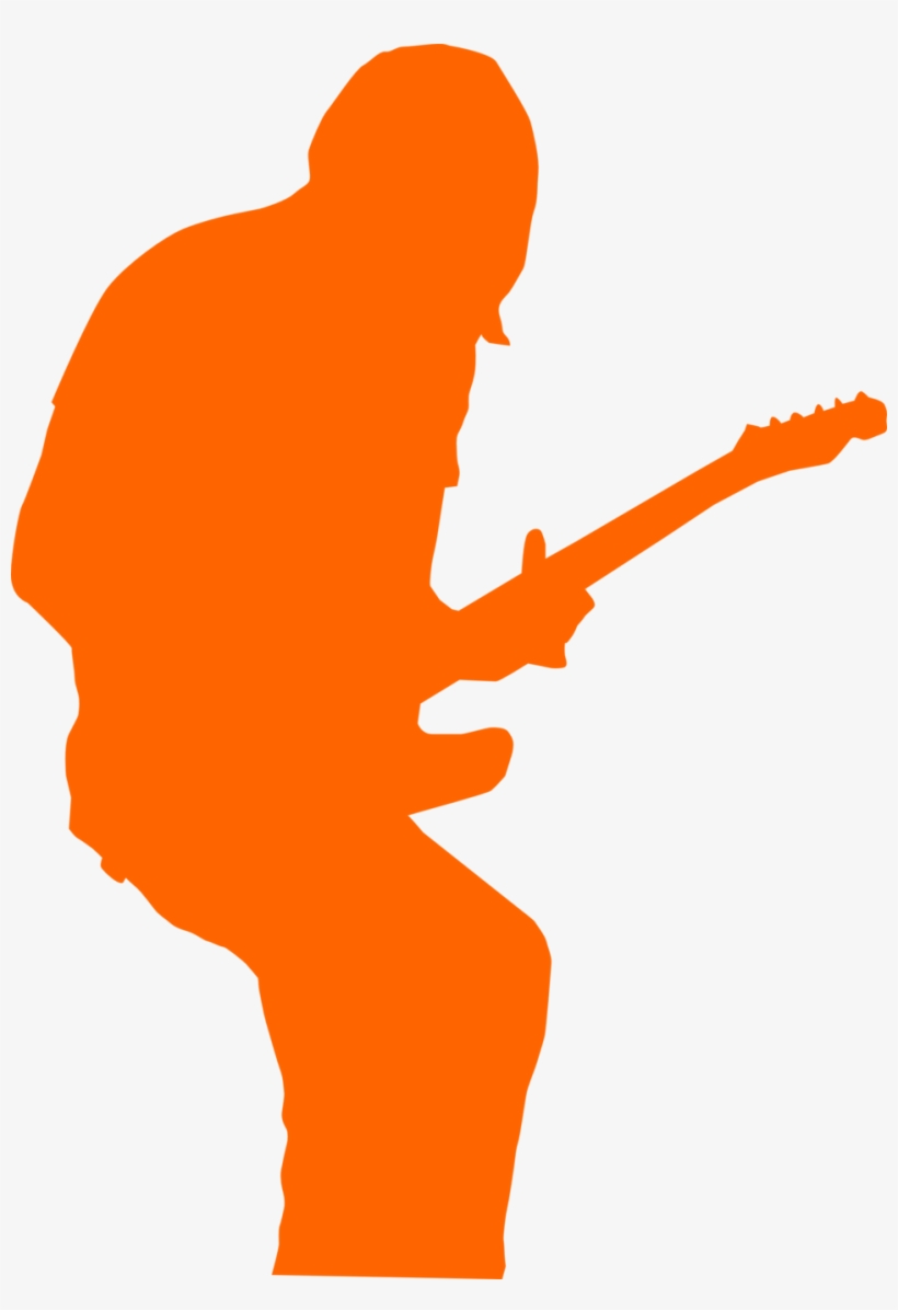 Public Domain Clip Art Image - Guitarist Rock, transparent png