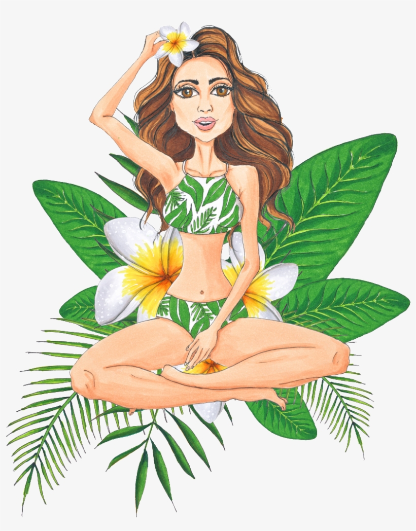 Welcome Lady In Bikini Summer Flag Garden Size Bb7457gf, transparent png