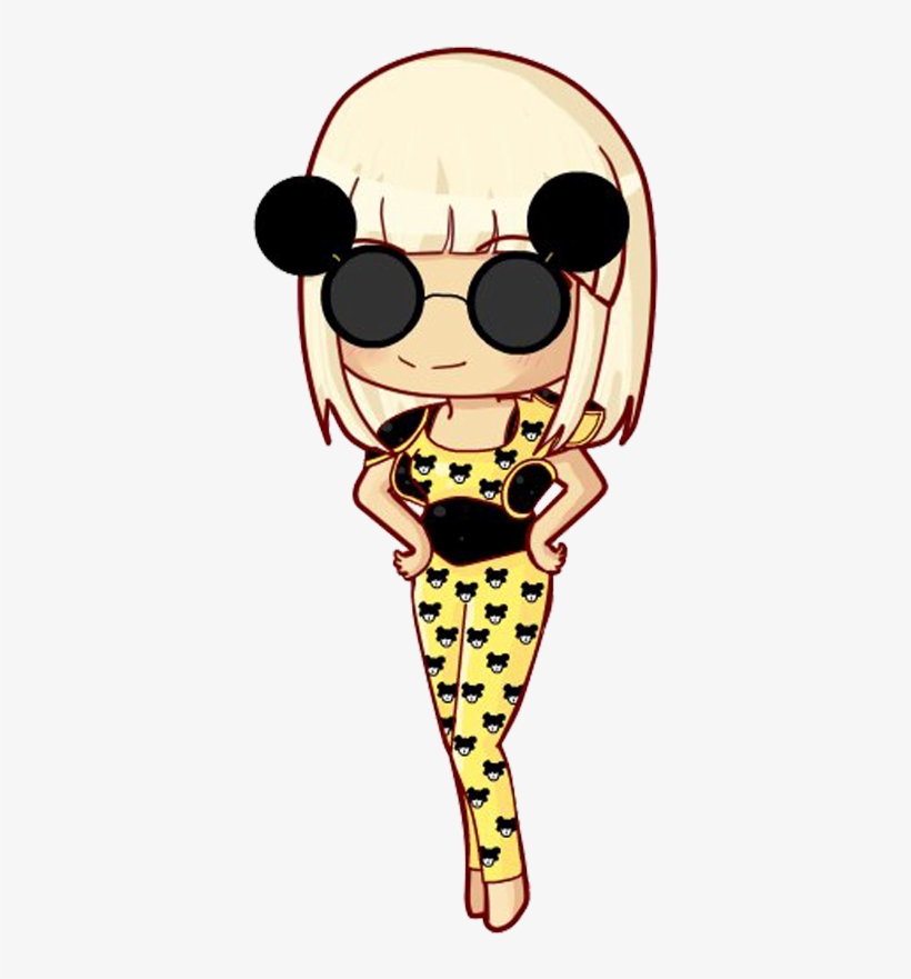 Paparazzi - Lady Gaga Chibi, transparent png