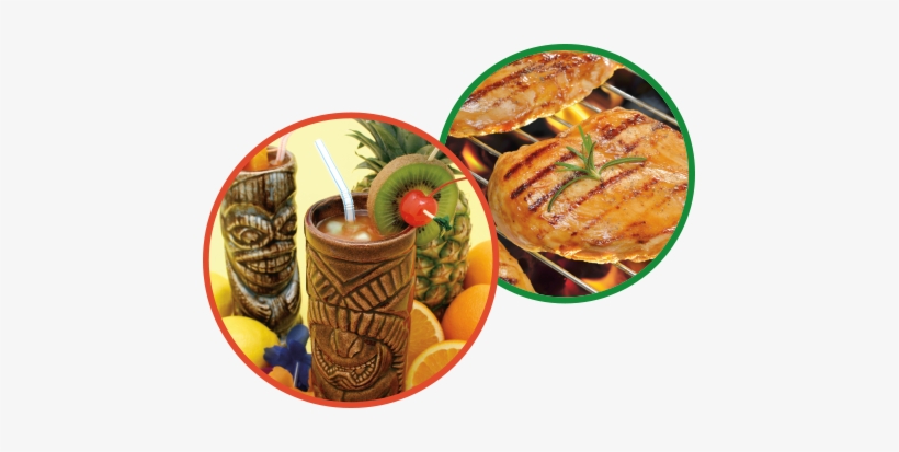 Tiki Glass Drinks, Grilled Chicken - Come Servire Un Cocktail, transparent png