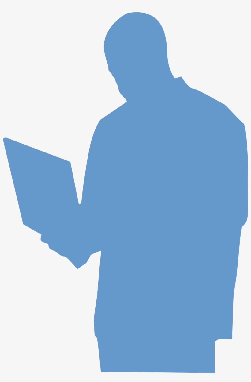 Big Image - Man Using Laptop Clipart, transparent png