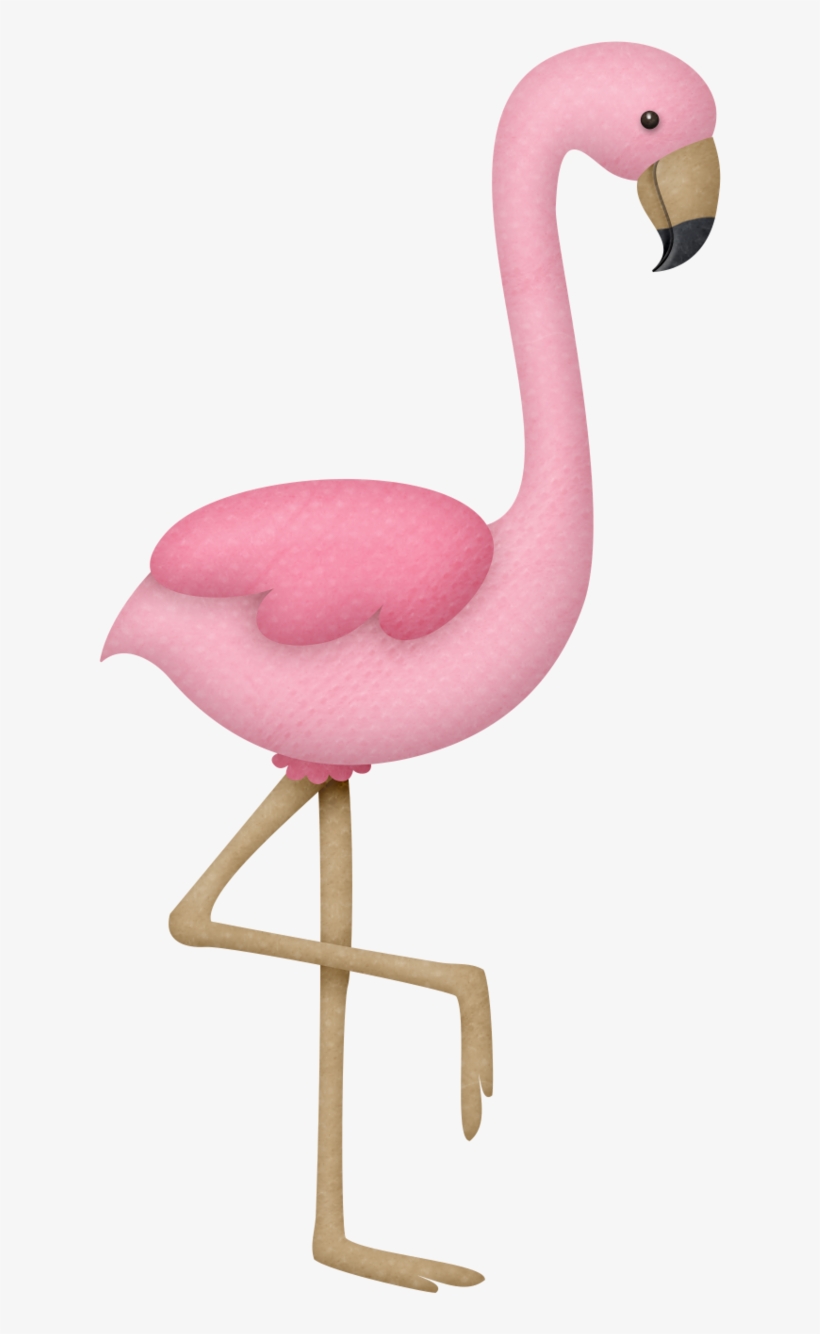 Flamingo Clipart Luau - Goma Eva De Flamencos Rosados, transparent png