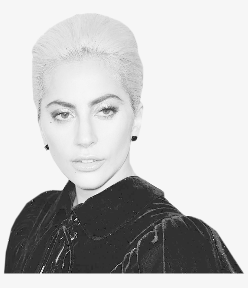 Lady Gaga - Lady Gaga Face Png, transparent png
