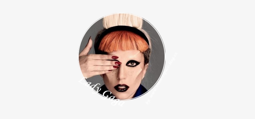 Lady Gaga- Png Circle - Lady Gaga Madonna Illuminati, transparent png