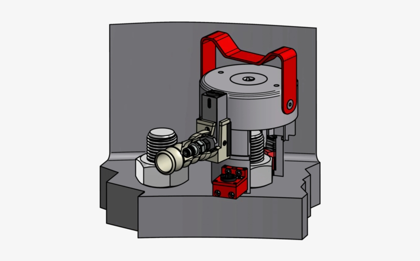 Hydraulic Bolt Tensioning Cylinder Type Es, Single-staged - Ith Bolts, transparent png