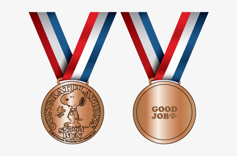 Racepack Medal 2 - 史 努 比 路 跑 獎牌, transparent png