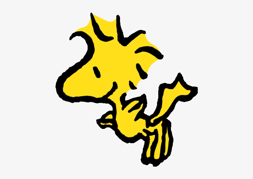 Vati Leaves Removable Creative Snoopy And Woodstock, transparent png